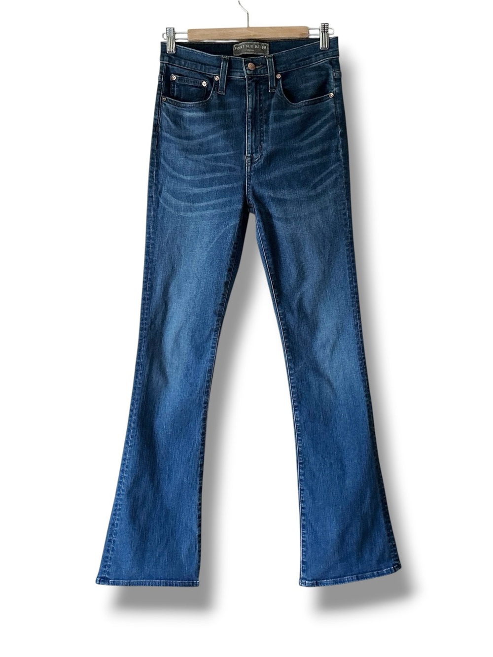 Point Sur Denim Bootcut High Rise Jeans Size 28